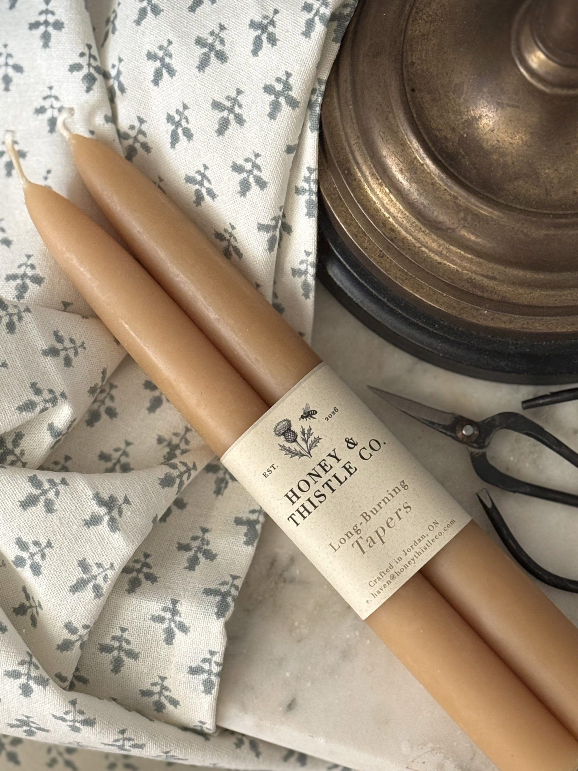 Beeswax Tapers - Image 3