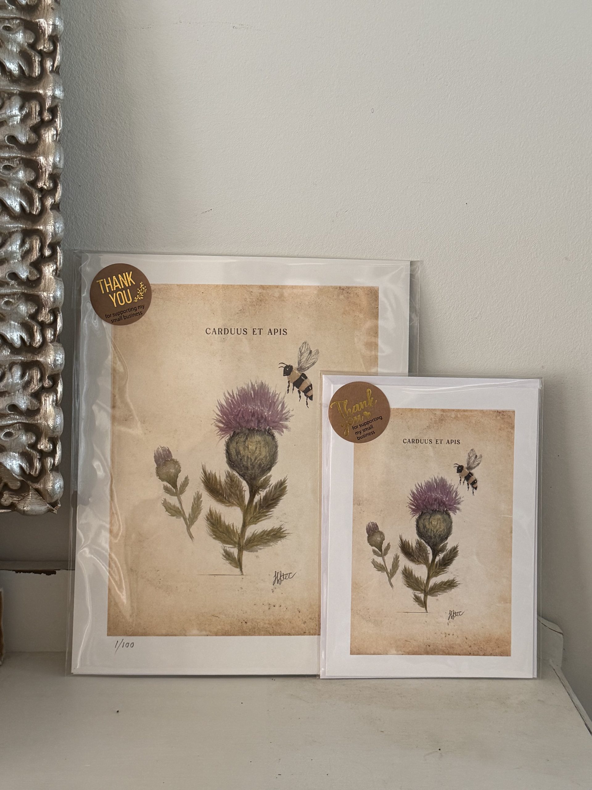 Thistle Art Print - 8x10 - Image 2
